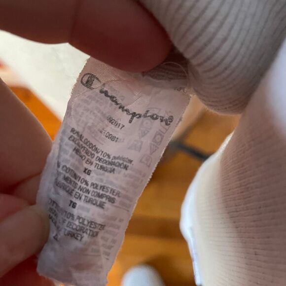 CHAMPION | vintage reverse weave logo crewneck pullover sweatshirt XL - Picture 9 of 10